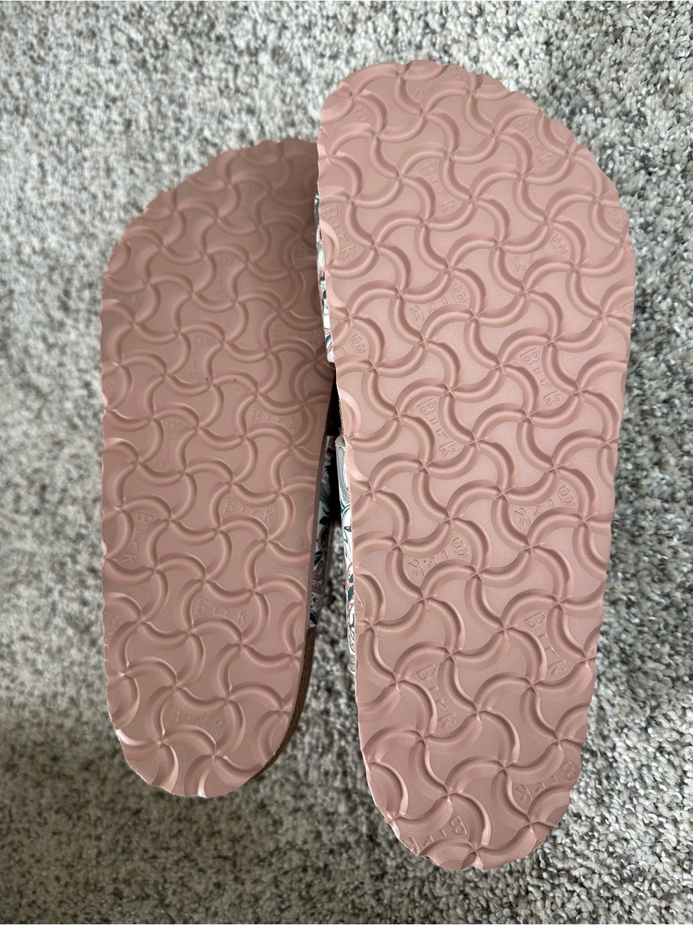 Birkenstock Sydney Vegan in Paisley Light Rose - Picture 10 of 12